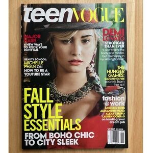 Teen Vogue Magazine November 2013 Demi Lovato
